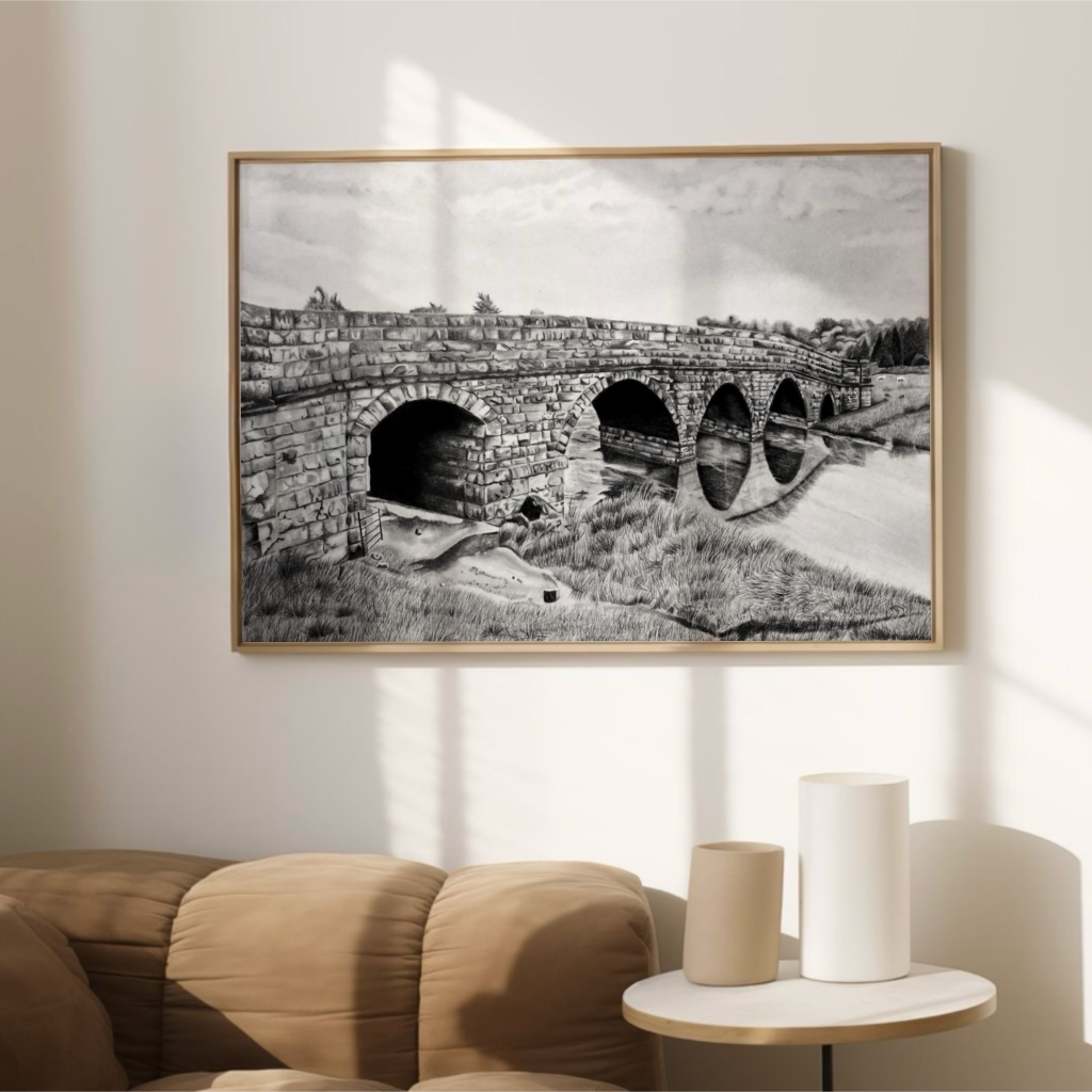 Pauperhaugh Bridge Print - By Karl Jennings