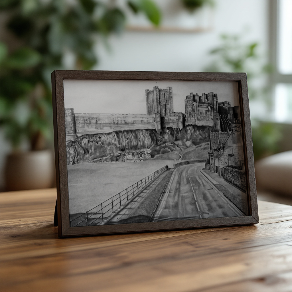 Bamburgh Castle Print - By Karl Jennings